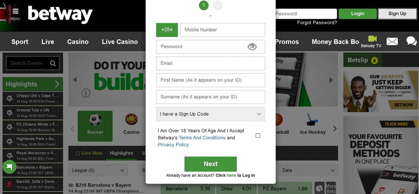 Top 10 Key Tactics The Pros Use For betway promo code